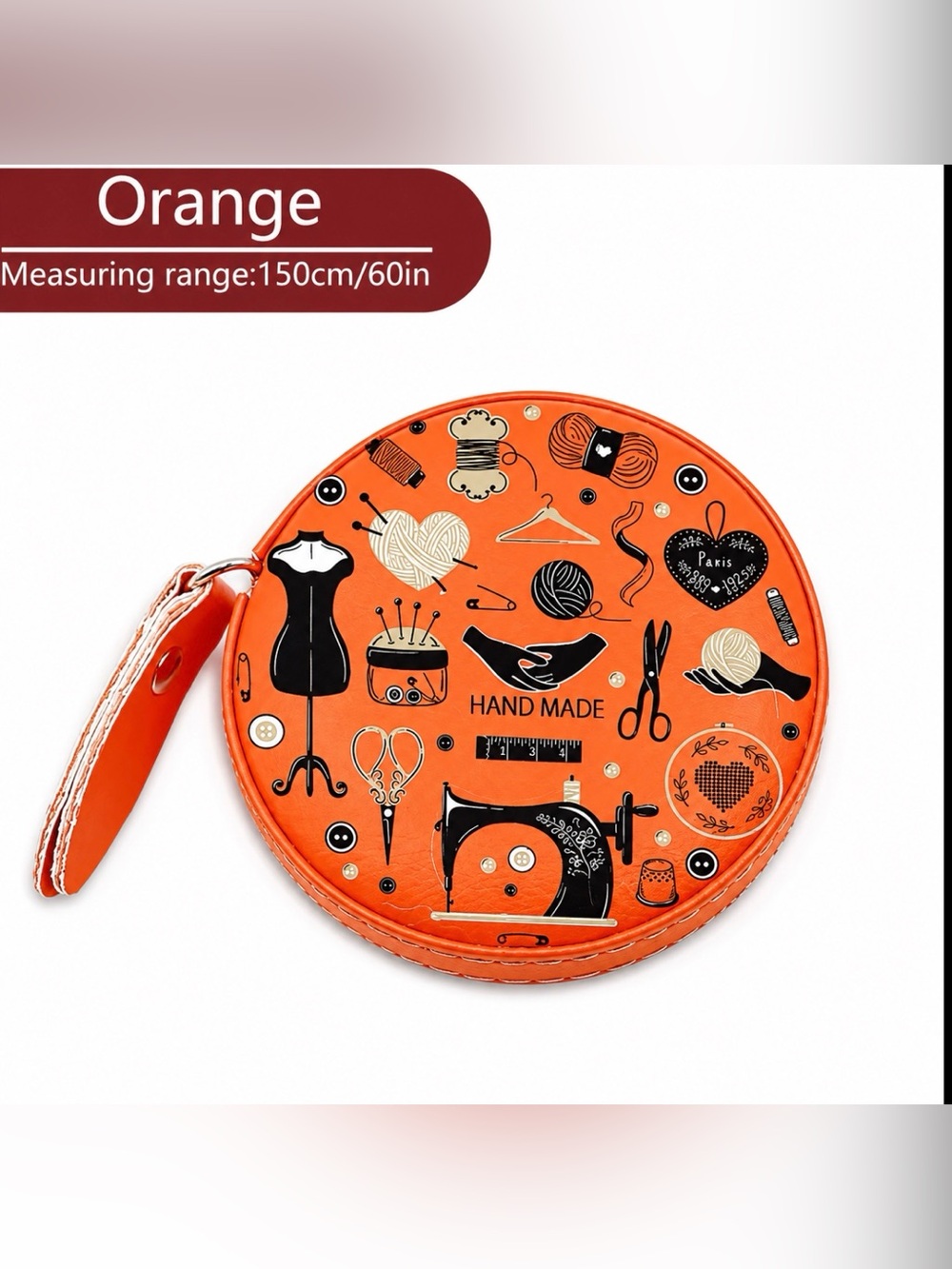 Tape Measure “Handmade” Cute Mini Sewing Tools Soft Portable Measuring Tape New